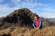 CASTEL REGINA (1424 m) e PIZZO CERRO ( 1285 m) ad anello da Catremerio il 14 dicembre 2017 - FOTOGALLERY